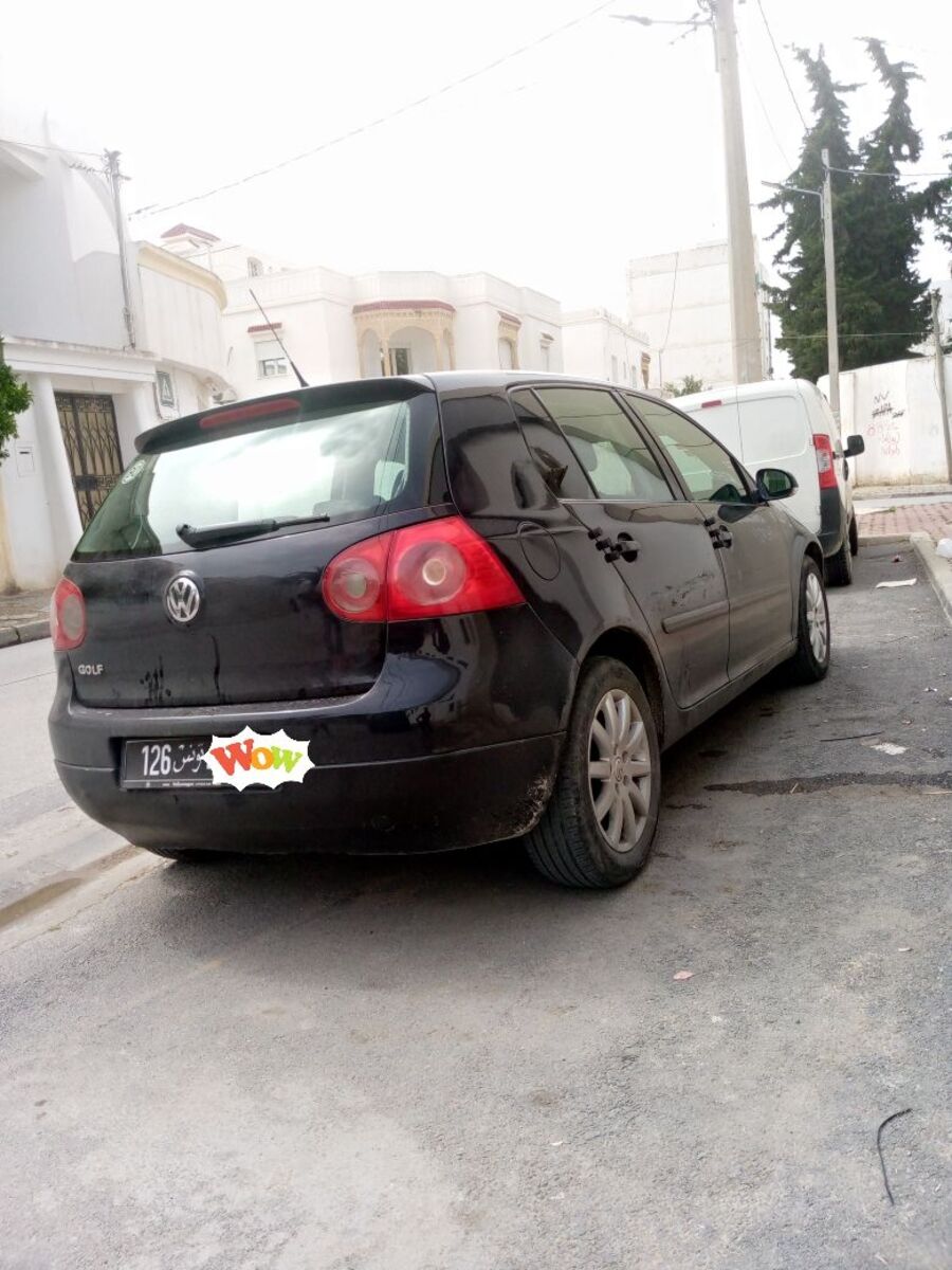 Volkswagen Golf 5 united carte grise gaz à Tunis - Photo 2