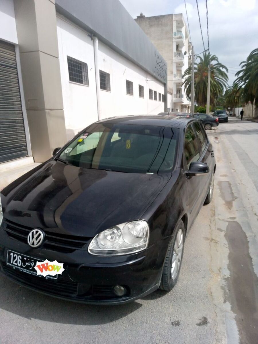 Volkswagen Golf 5 united carte grise gaz à Tunis - Photo 5
