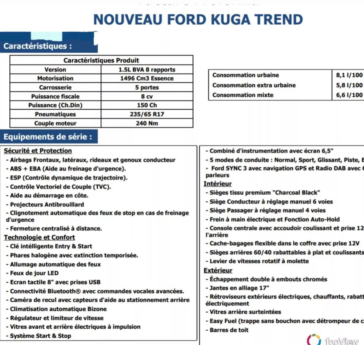 Ford Kuga Titanium à Ariana - Photo 4