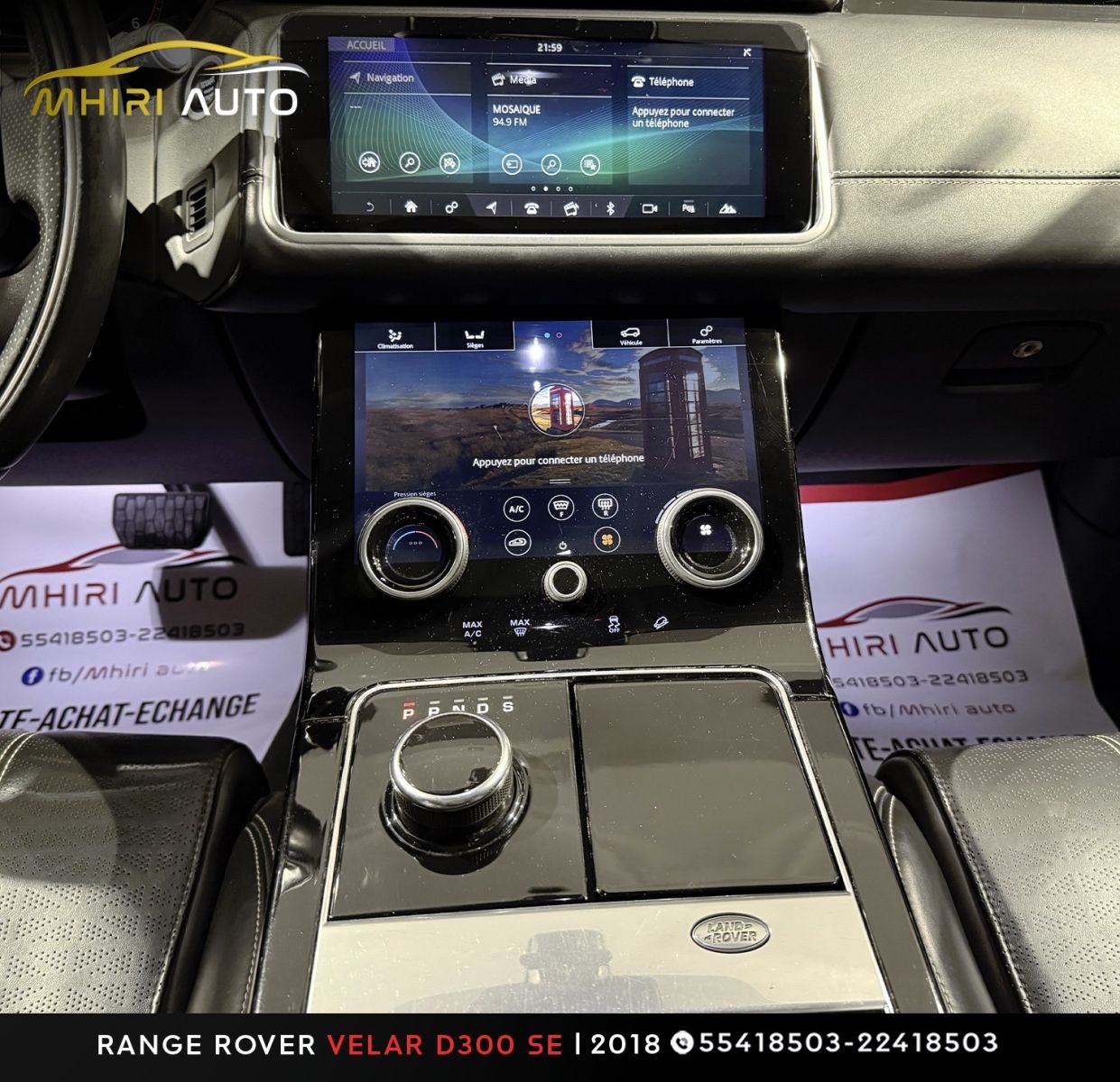 Land Rover Range Rover Velar R-Dynamic à Tunis - Photo 18