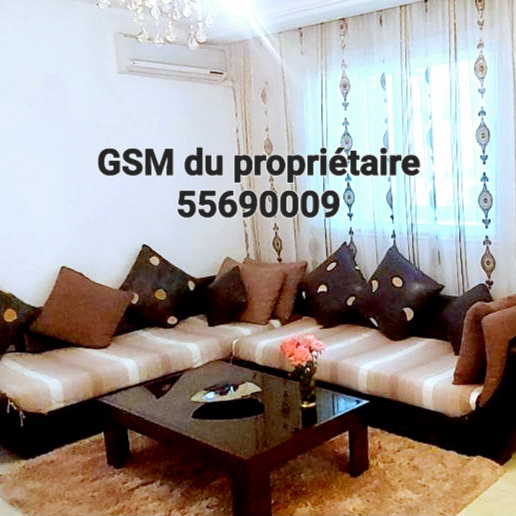  location étage de villa s3 rdc prés de hneya bardo 