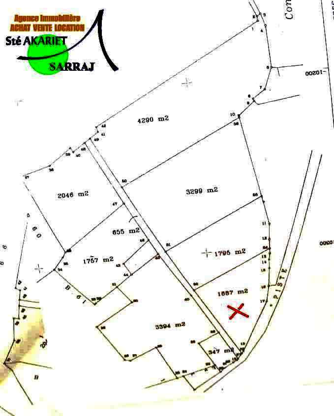  s+2 situé à manar 1 