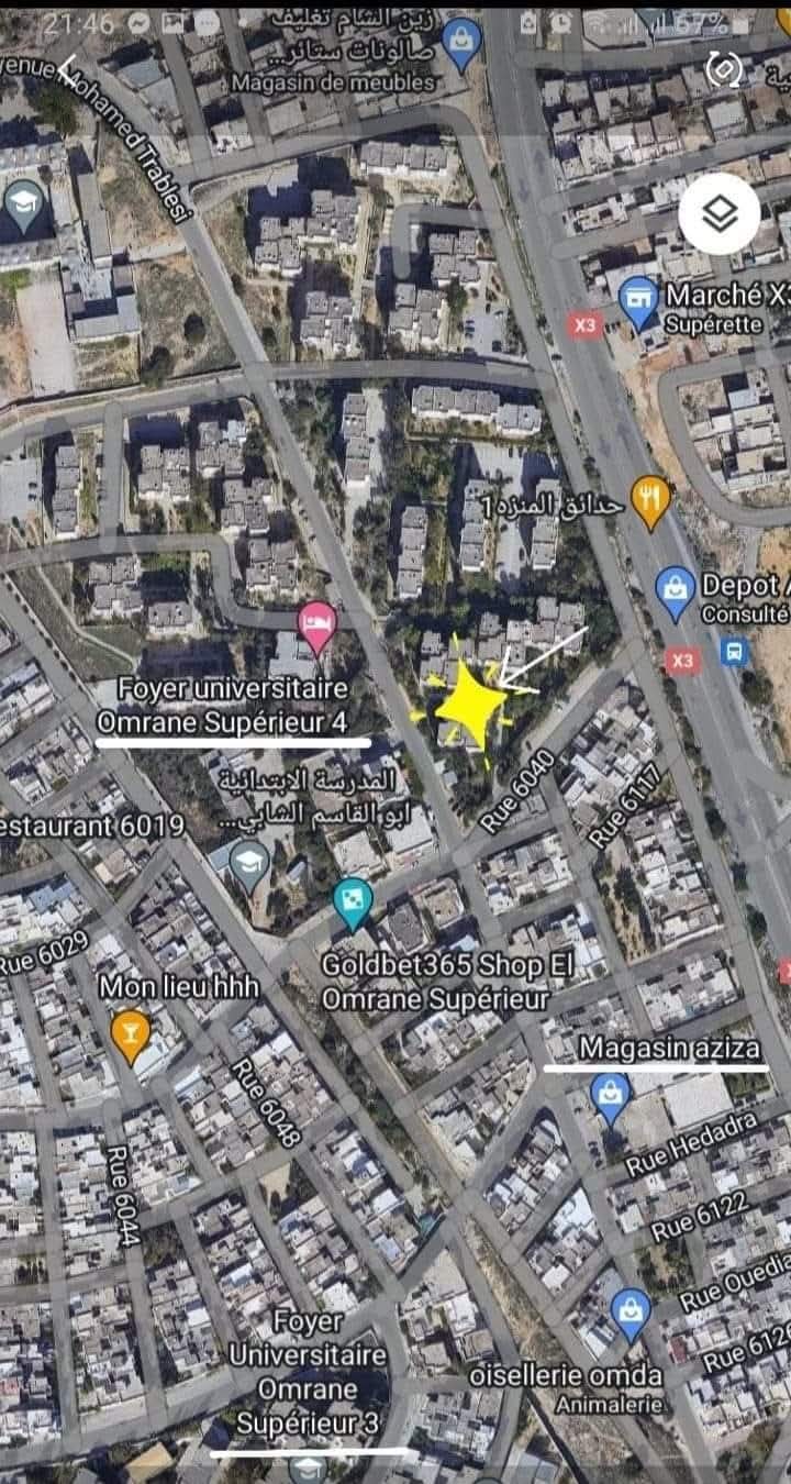  APPARTEMENT MIREILLE 1 Mrezka Hammamet AV1881 