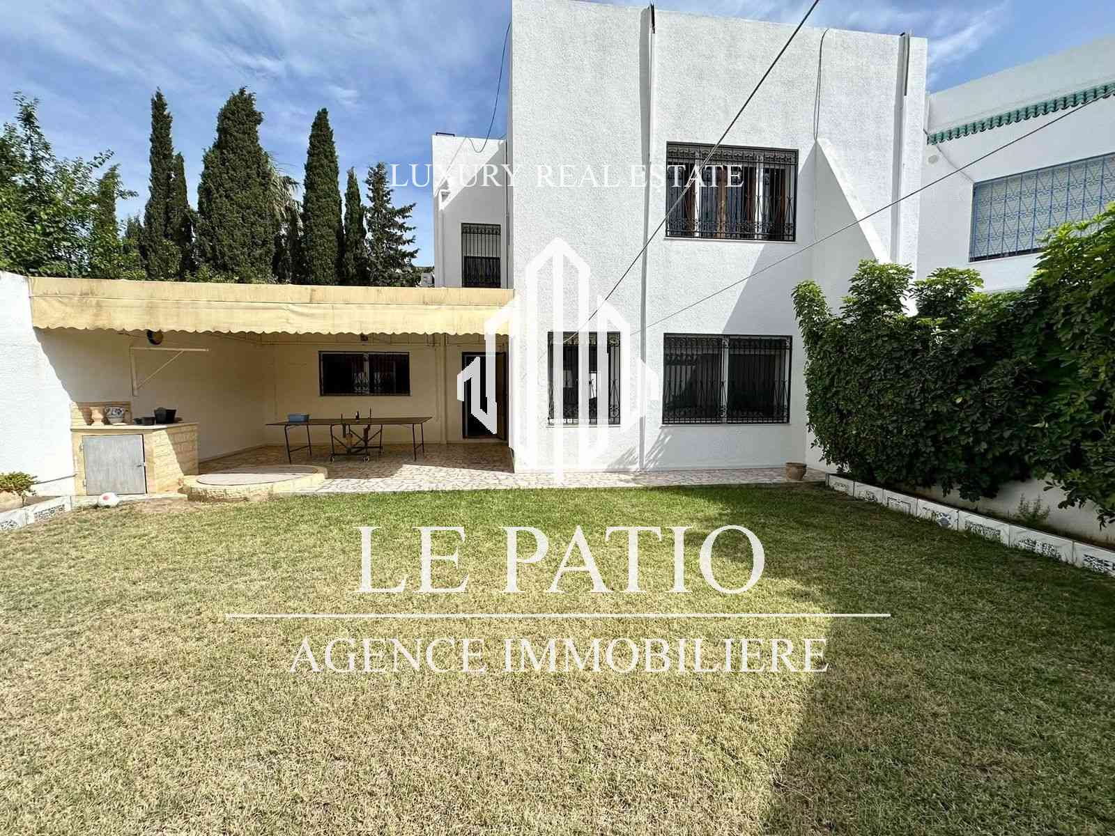    Rez de chaussé de villa