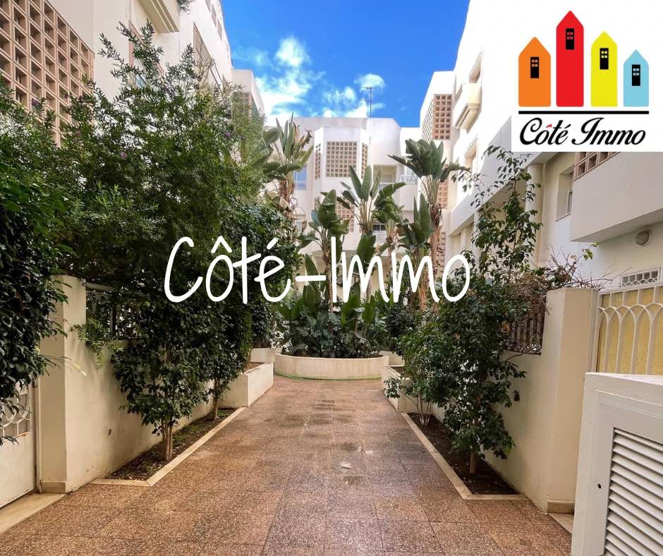  A vendre Appartement S+2 rez de chaussée à Hammamet Nord 