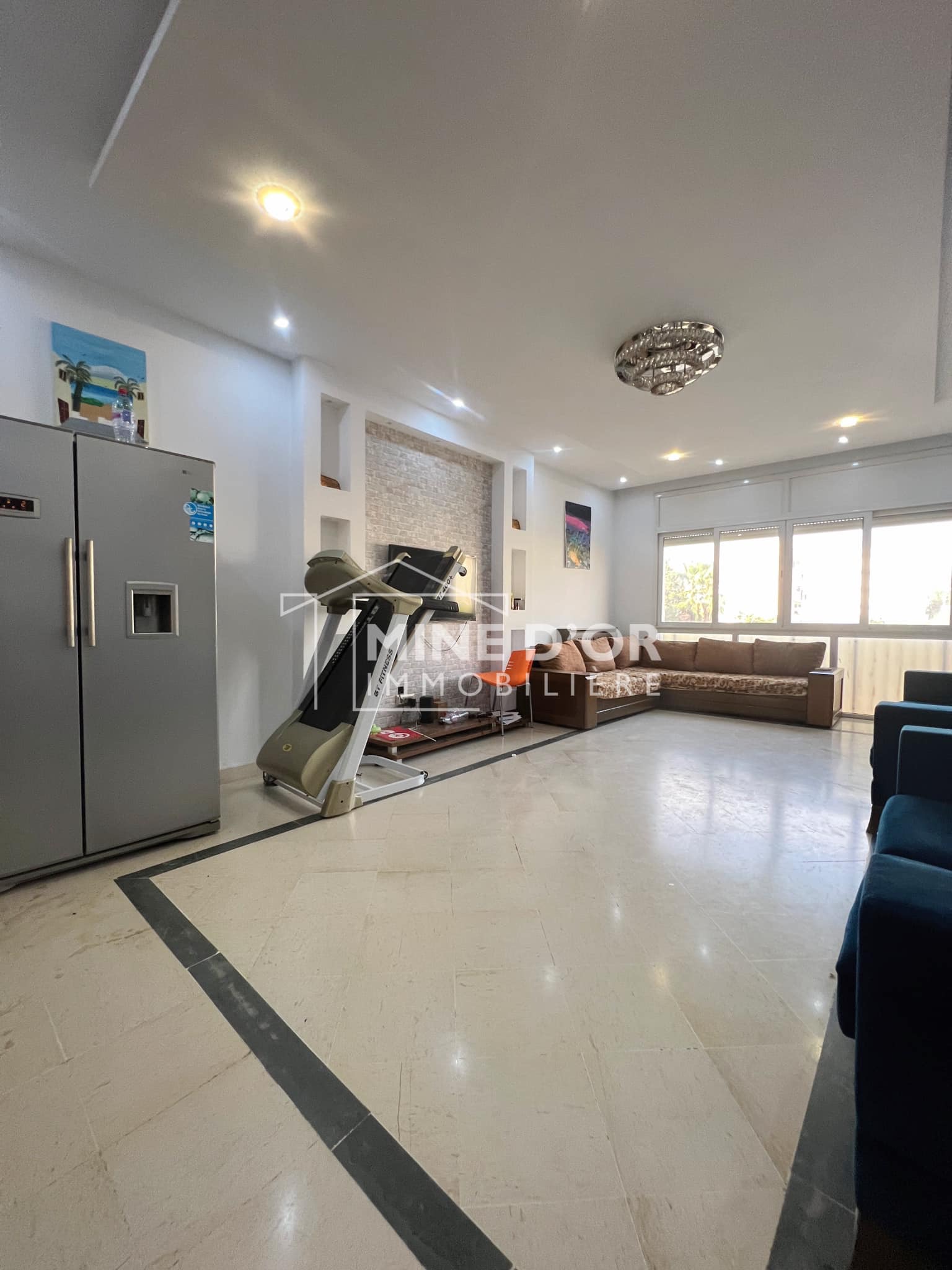  A louer appartement S+2 au premier étage lieu sahloul 