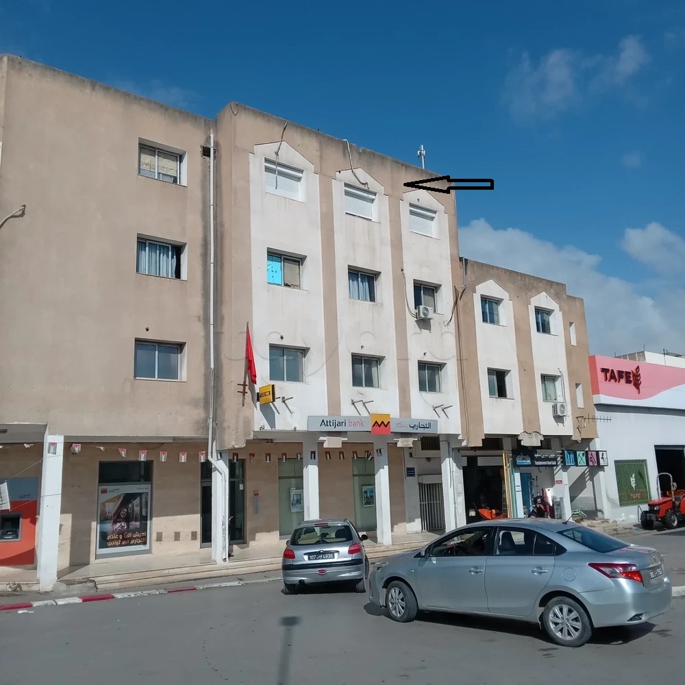  Un appartement S+1 tout neuf à vendre à AFH Mrezga 51355351 