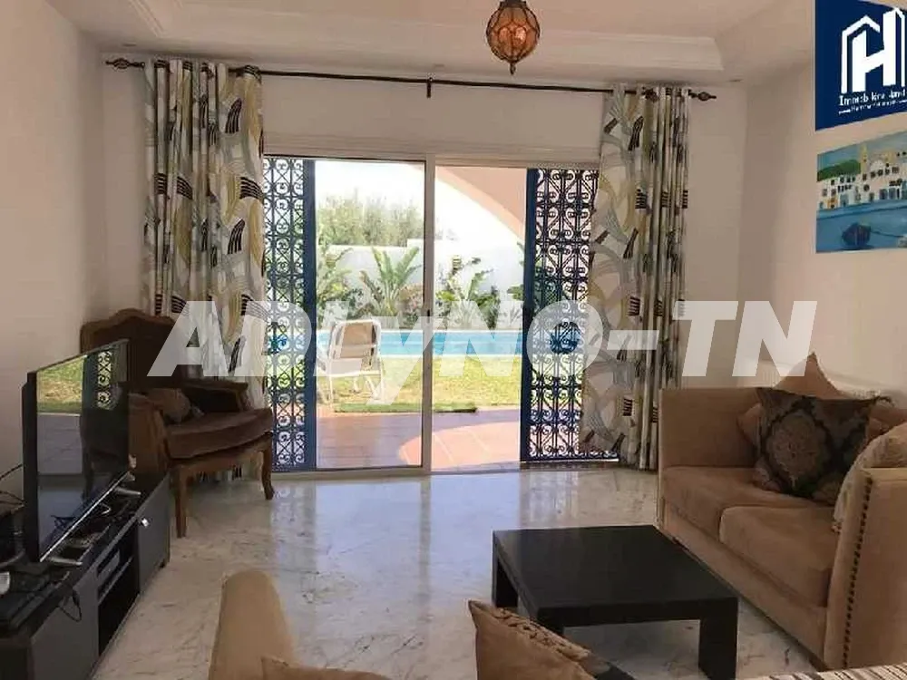 Location villa avec piscine à Hammamet Nord à Nabeul - Photo 5