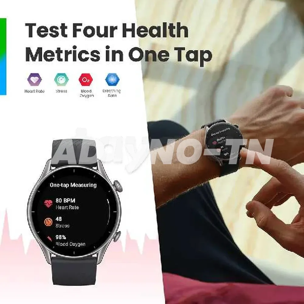 SmartWatch amazfit gtr3 neuf à Tunis - Photo 6
