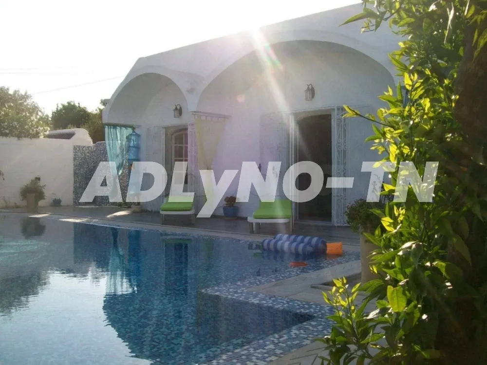 TRÈS BELLE VILLA ( LES AGRUME ) AVEC PISCINE à Nabeul - Photo 4