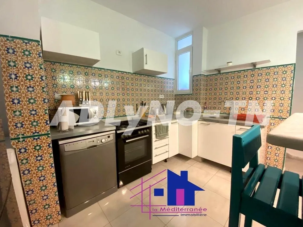 étage de villa S+2 meublé avec piscine à la Marsa à Tunis - Photo 2