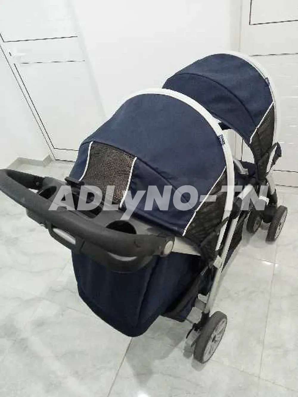 poussette Chicco double idéal pour votre jumeaux à Manouba - Photo 3