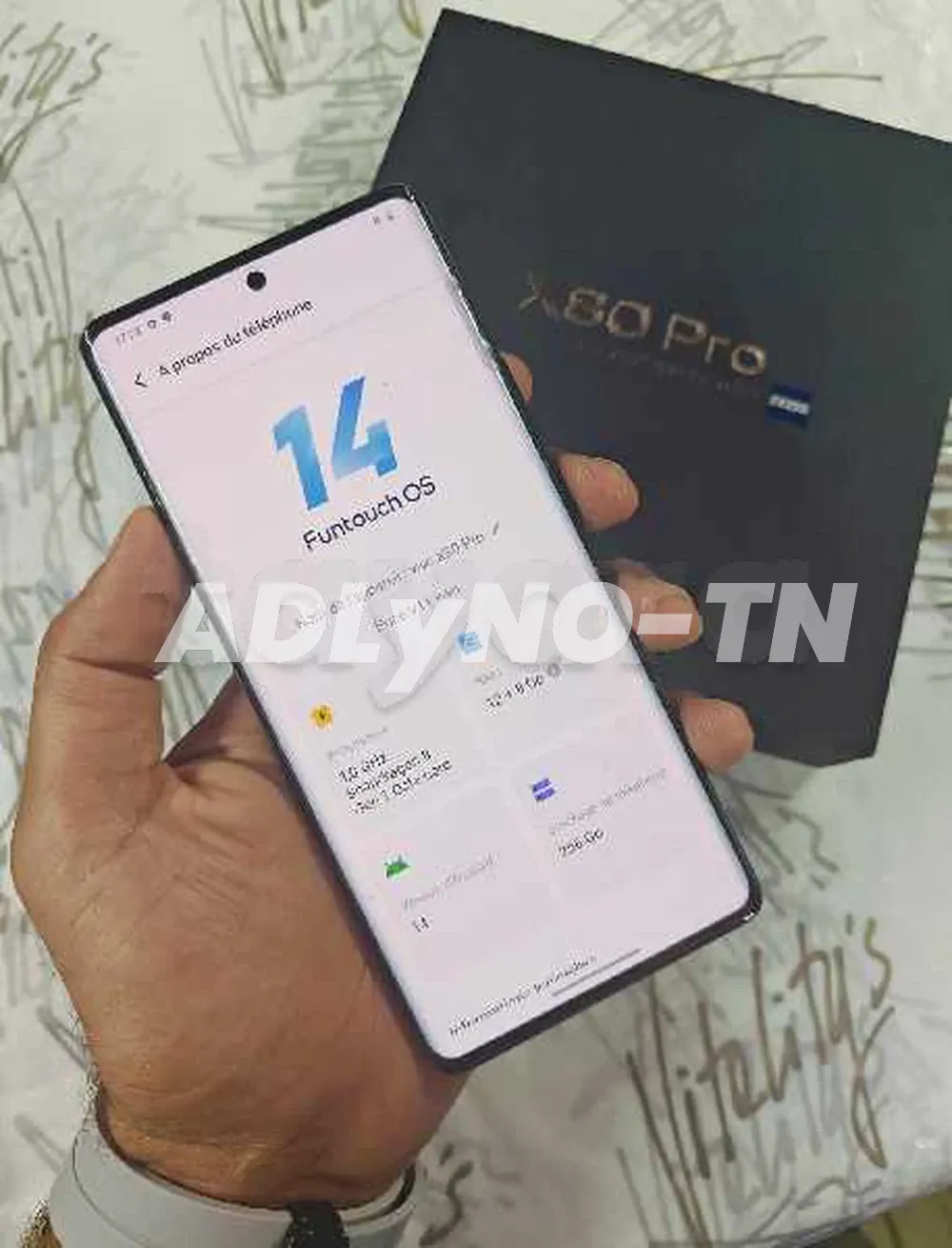 Vivo x80 Pro 12/256 neuf validé à sousse - Photo 4