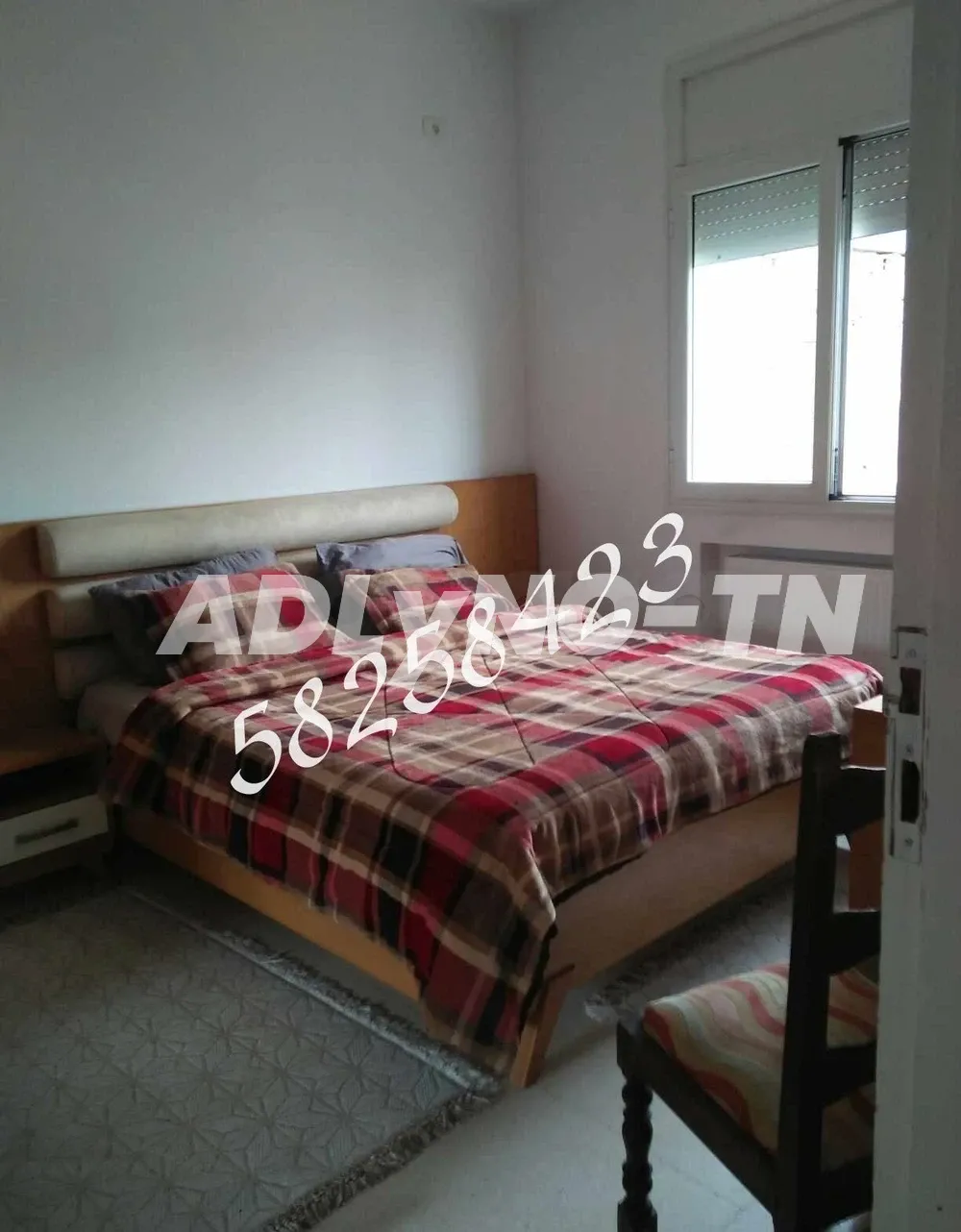 A LOUER S+2 MEUBLE – L’AOUINA – TEL 58258423 – FB.6988 à Tunis - Photo 5