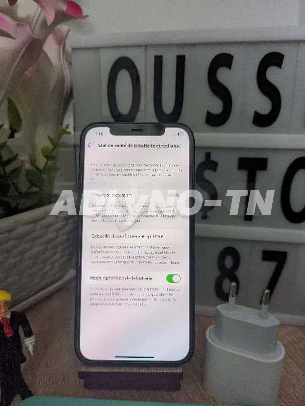 Iphone ?12 Noir 64Go Ètat neuf?Batterie 89%? ?☎️52687077☎️? à Tunis - Photo 5