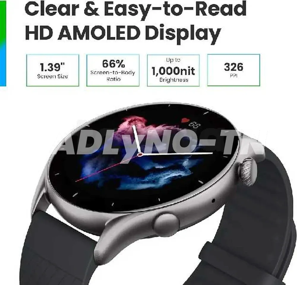 SmartWatch amazfit gtr3 neuf à Tunis - Photo 7