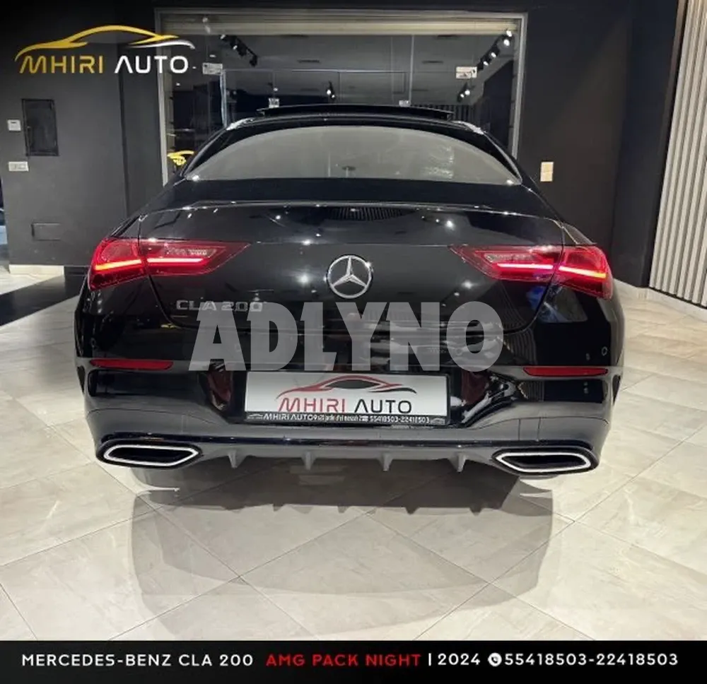 ? MERCEDES-BENZ CLA 200 AMG PACK NIGHT ? à Ariana - Photo 3