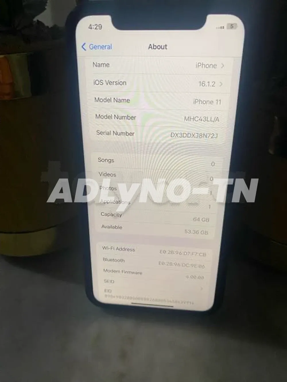 iPhone 11 64 gb batterie 92%% à Tunis - Photo 4