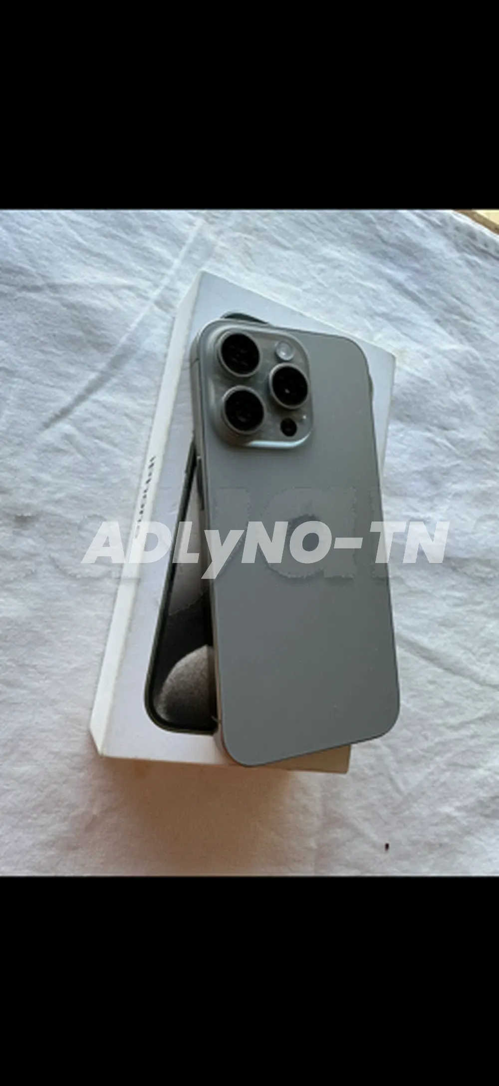 iPhone 15 Pro 128G batterie 100% état neuf avec son paquet câble facture garantie prix 2680d tel 20172643 Page FB Dream Phone Marsa à Tunis - Photo 2