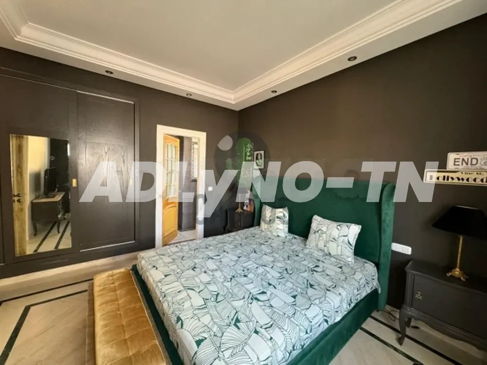 Location annuelle: Villa meublé en s+3 à cité el wafa, Nabeul à Nabeul - Photo 4