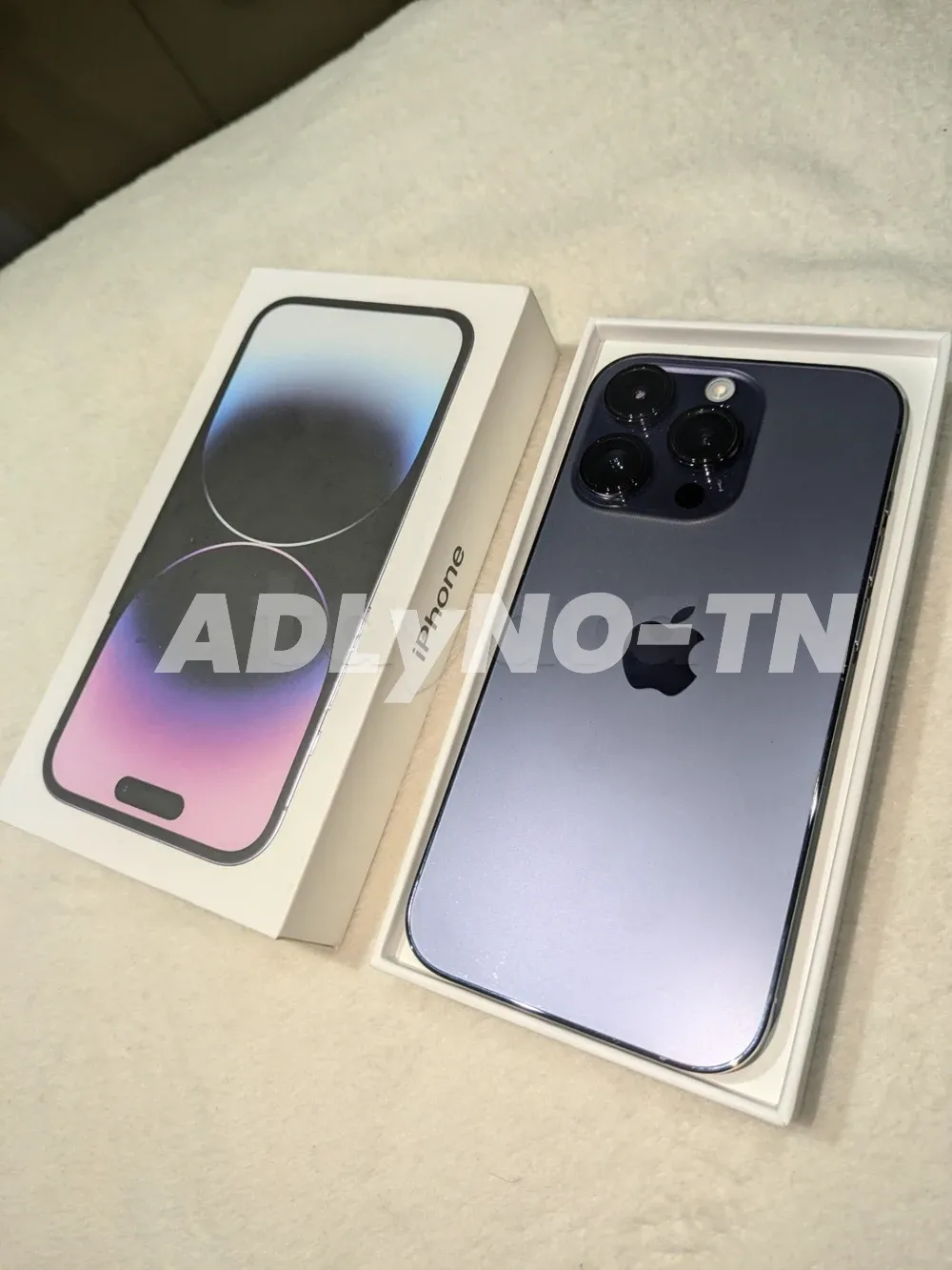 iPhone 14 Pro Violet, accessoires complets à Manouba - Photo 1