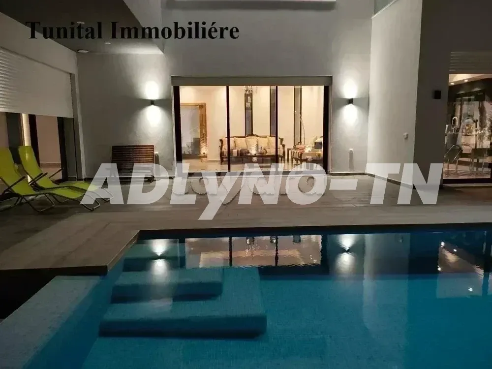 Gammarth village quartier résidentiel a vendre villa neuve haut Standing à Tunis - Photo 6