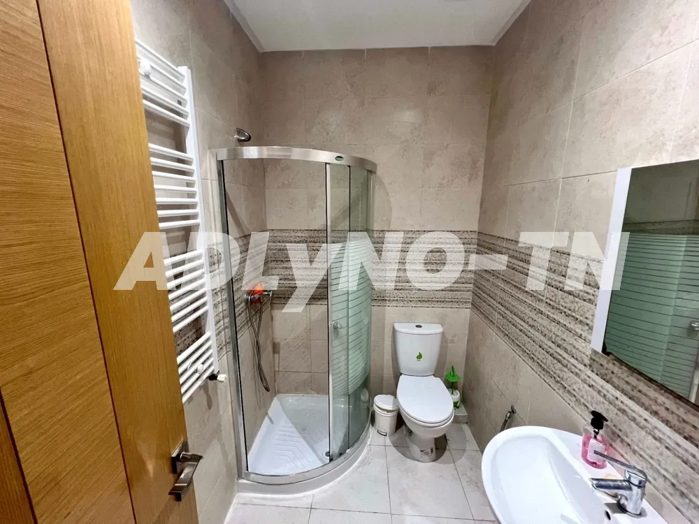 A louer APPARTEMENT S+1 meublé avec balcon à Soukra Parc à Ariana - Photo 7