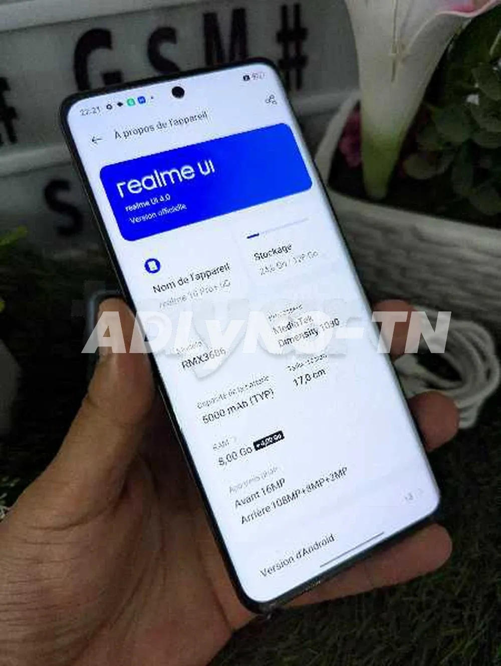 Realme 10 pro plus+ 5G {8/128Go} État neut ?☎️52687077☎️? à Tunis - Photo 3