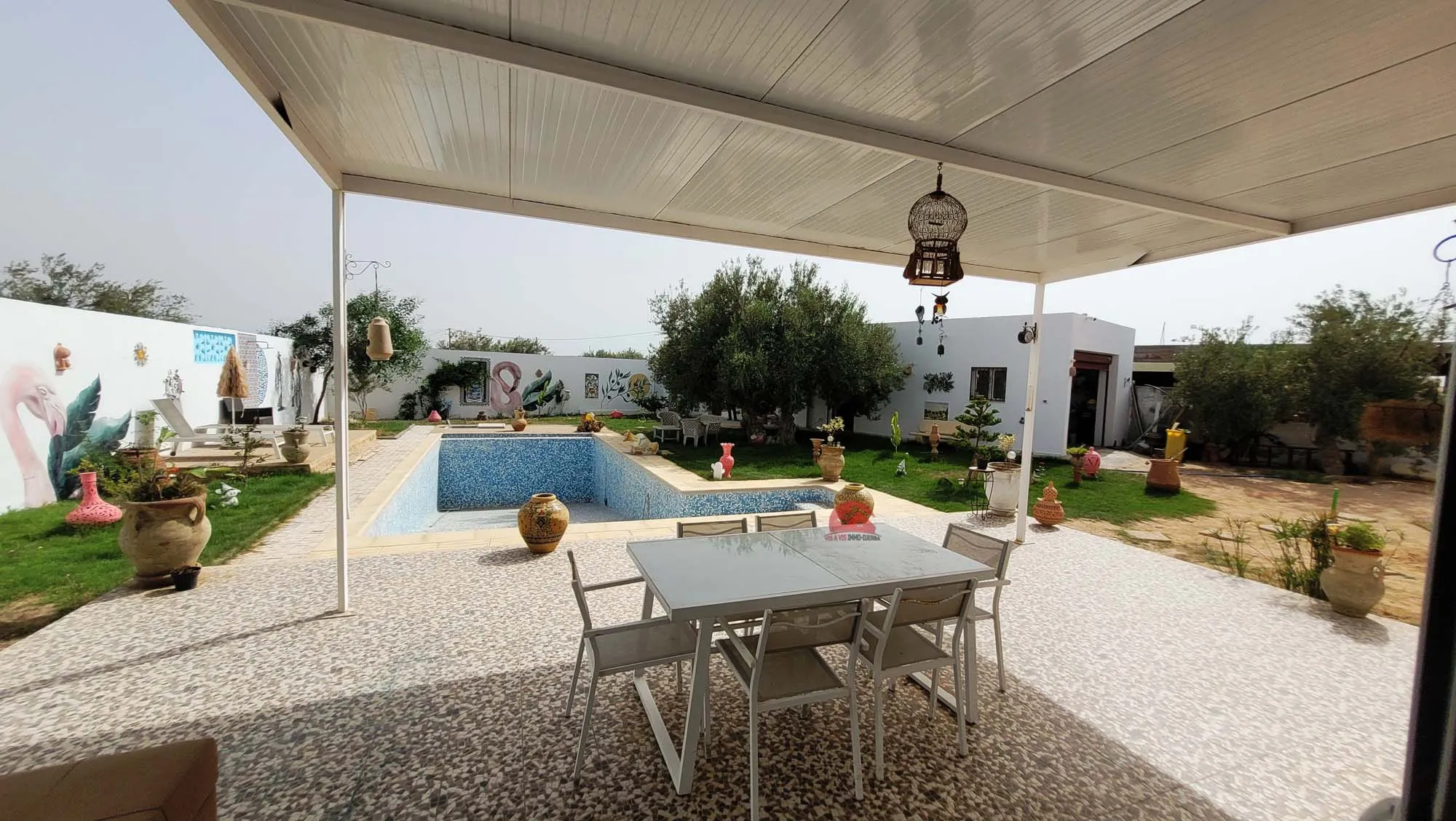 VILLA MEUBLÉE À MELLITA DJERBA ZU - RÉF V678 à Medenine - Photo 1
