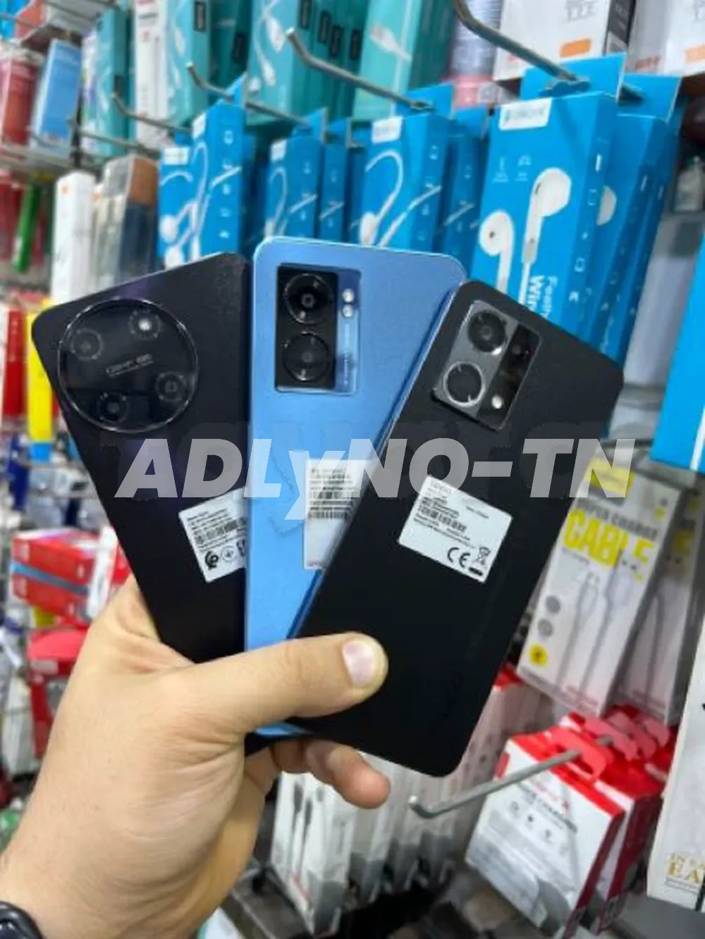 ?PROMO RENTRÉ SCOLAIRE?Oppo Reno 7 5G/Oppo Realme 11 5G/Oppo A56S 5G 128GB/12Ram 2024 européen snap dragon jamais utilisé enregistré sur le réseau tunisien Garentie 2026 à Monastir - Photo 3