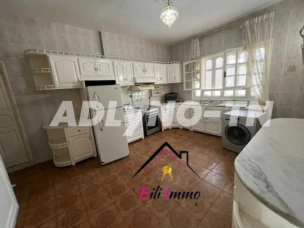 un rez de chaussée d'une villa s+4 style américain à sousse - Photo 5