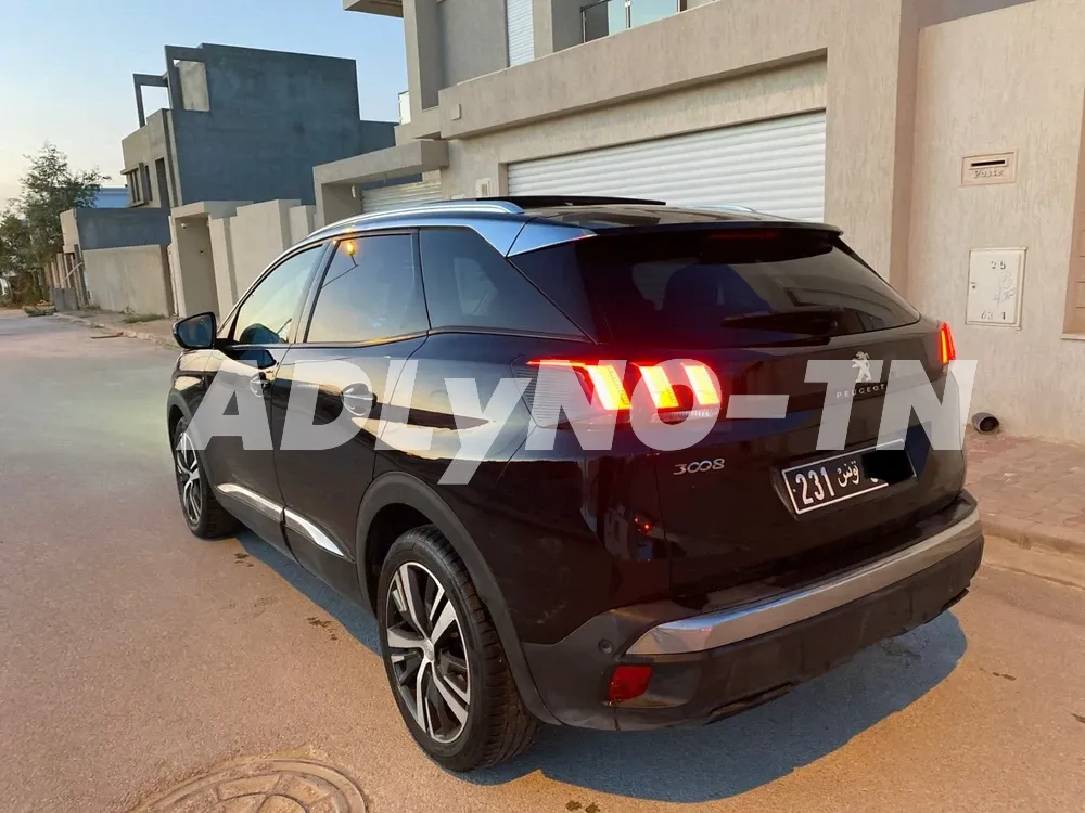 Peugeot 3008 diesel Modèle 2018 importé en 2022 à Ariana - Photo 3