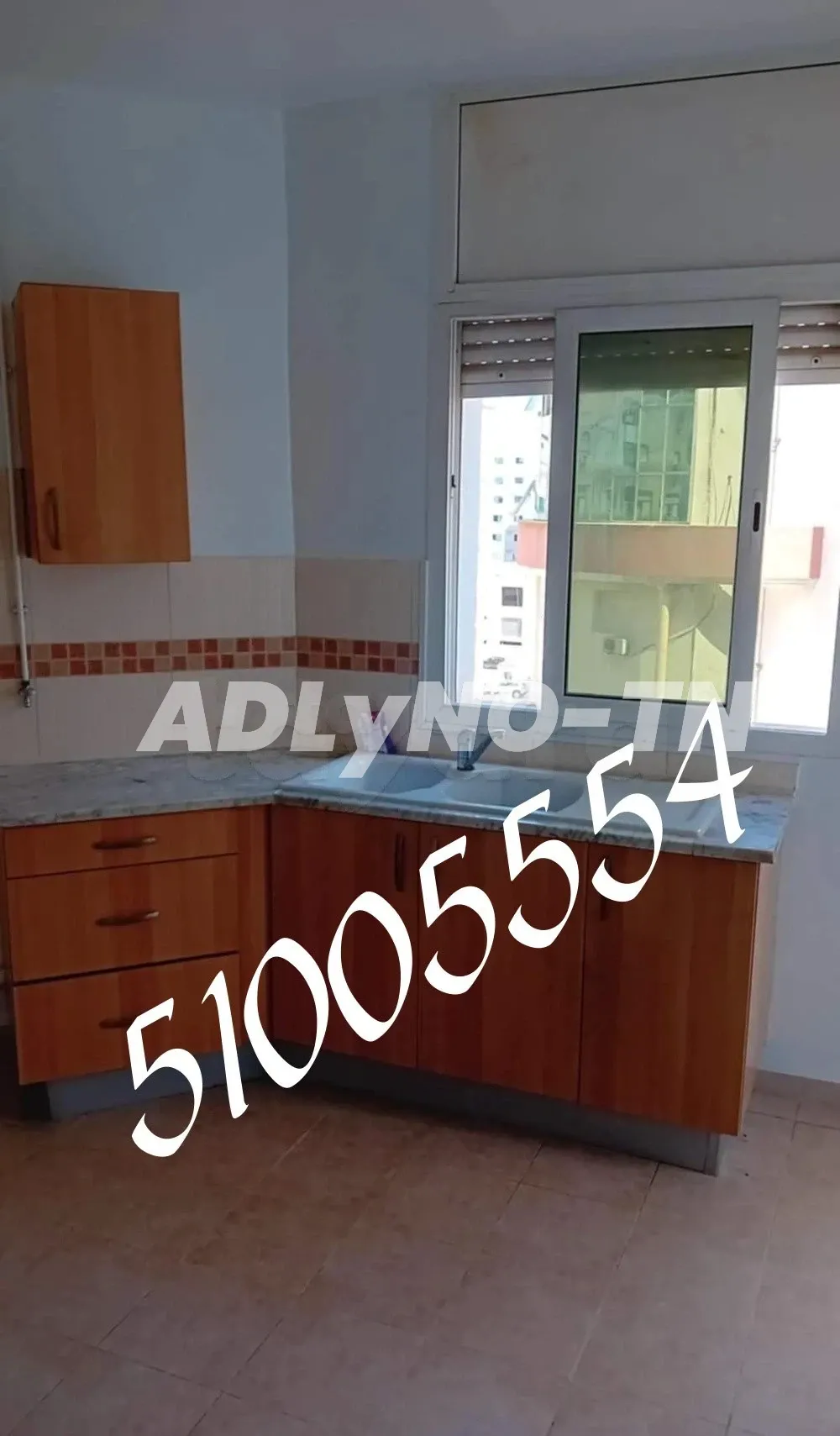  A louer un appartement meublé s+2 à El Mourouj 5. 