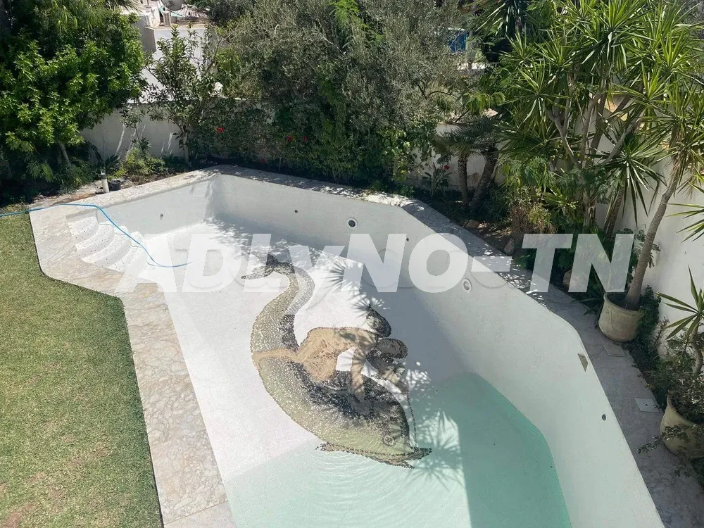 BELLE ET GRANDE VILLA A VENDRE A HAMMAMET NORD ZONE TOURISTIQUE à Nabeul - Photo 9
