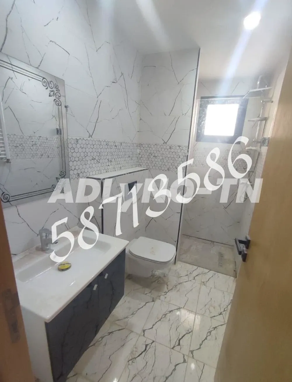 A LOUER S+1 – CITE WAHAT – 58713586 – FB.6741 à Tunis - Photo 5