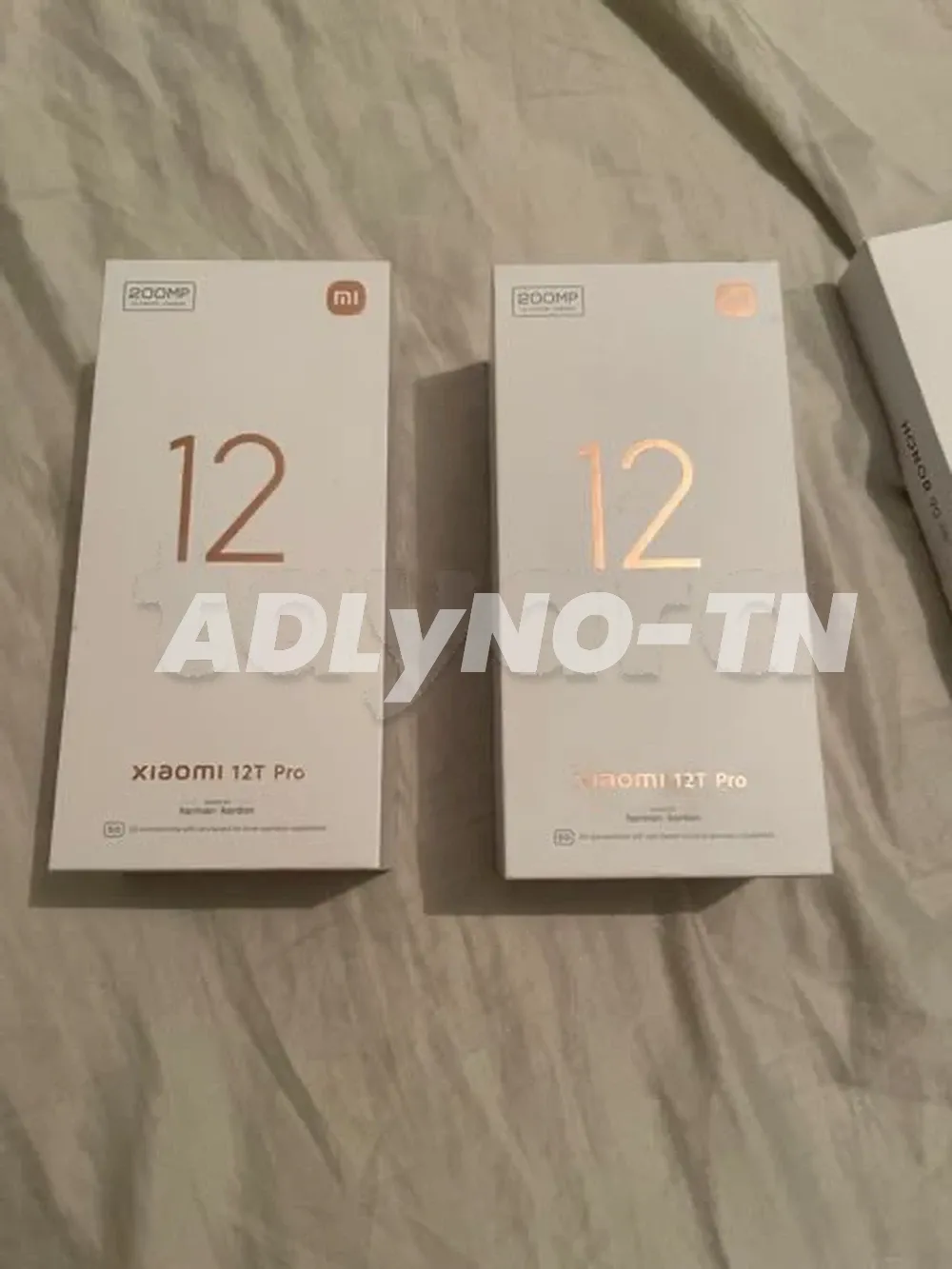 Xiaomi 12T Pro 256/8g ram Cacheté paquet fermé jamais ouvert importé France validé sur Sajalni dispo Noire et blanc Prix 1799dt tel 20172643 à Tunis - Photo 1