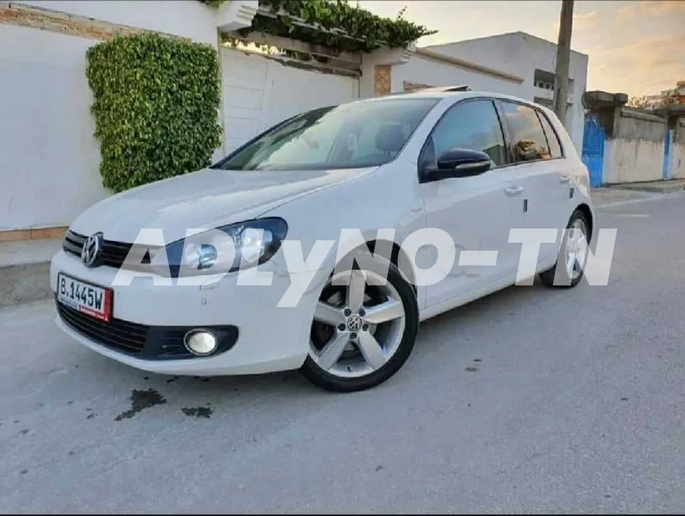 Golf 6 tdi Match plus à sousse - Photo 1