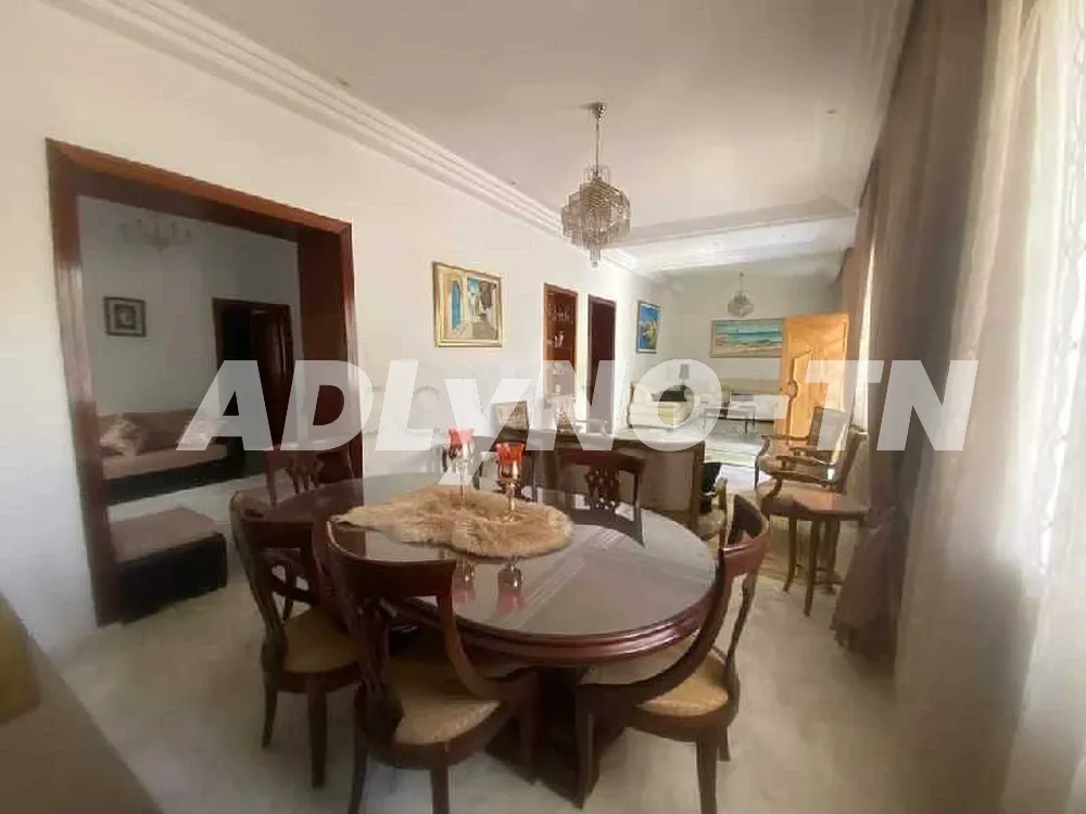 a louer rez-de-chaussée de villa s+4 meuble a France ville Omrane à Tunis - Photo 2