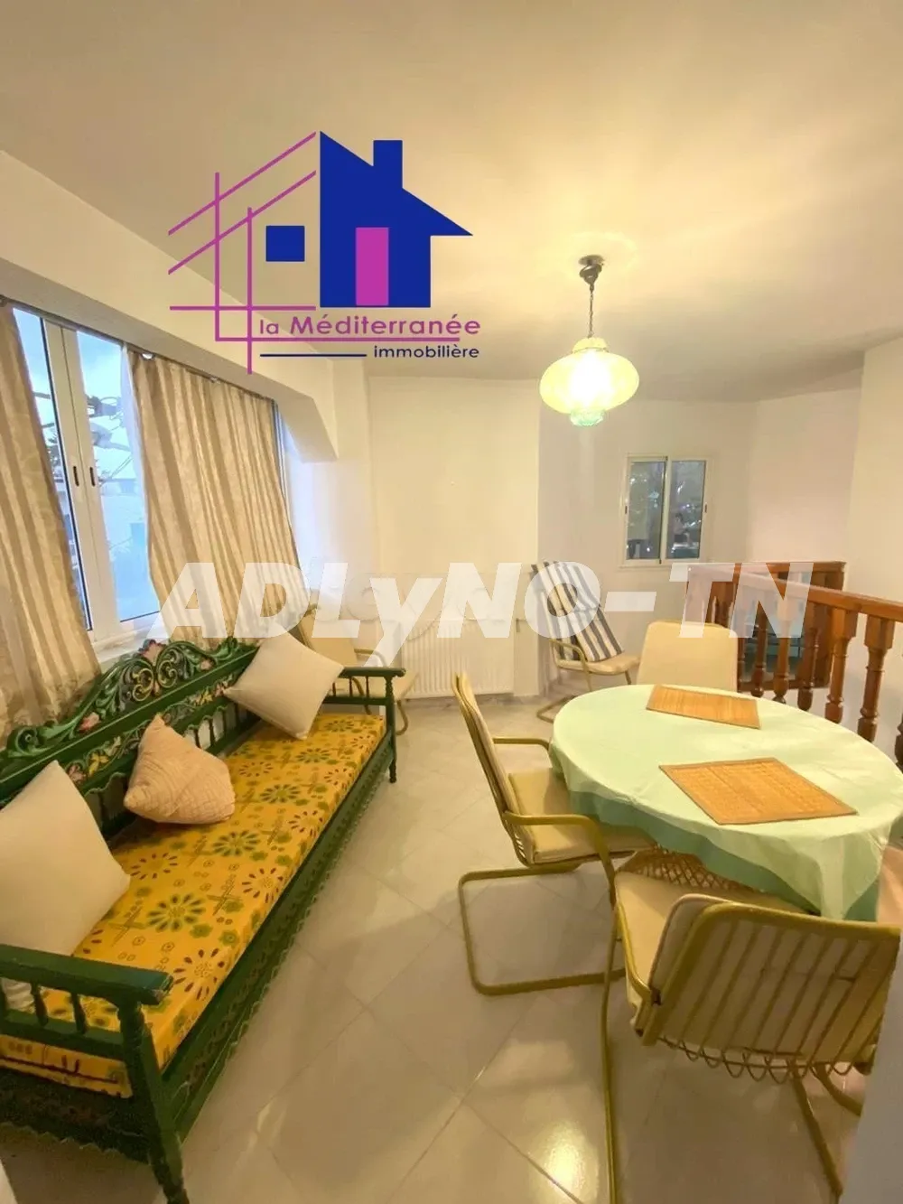étage de villa S+2 meublé avec piscine à la Marsa à Tunis - Photo 1