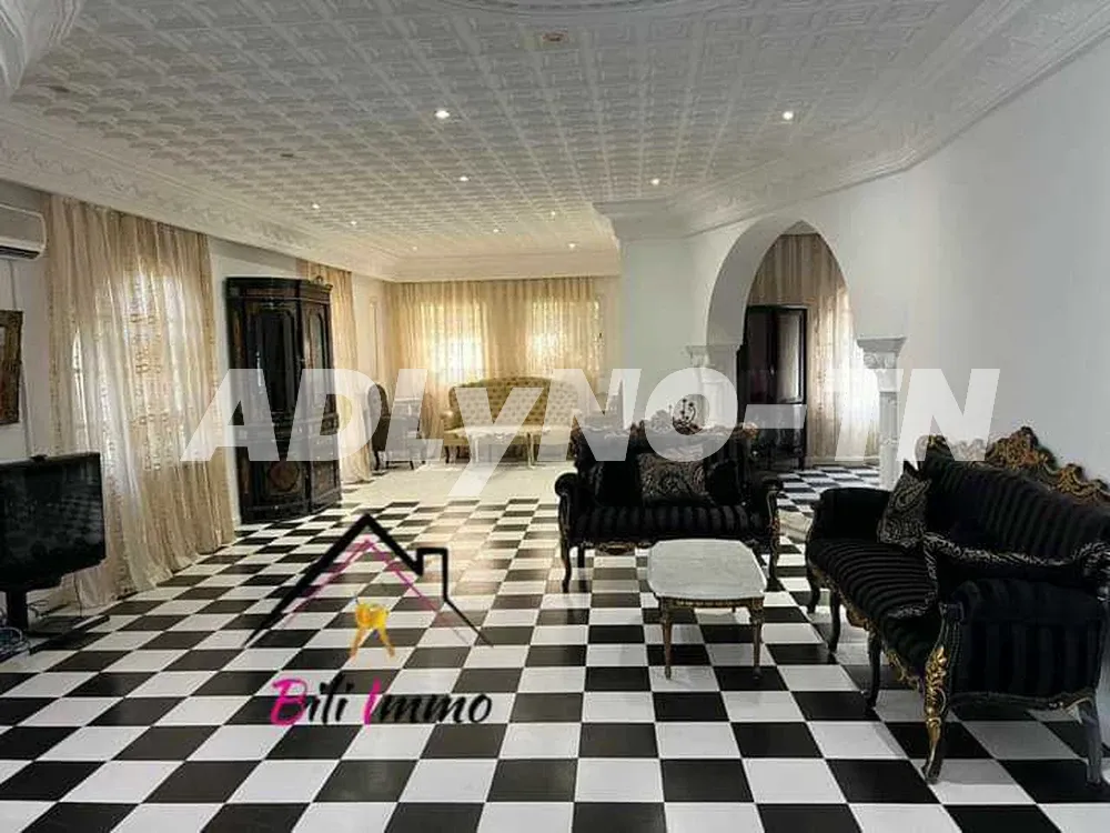 un rez de chaussée d'une villa s+4 style américain à sousse - Photo 8