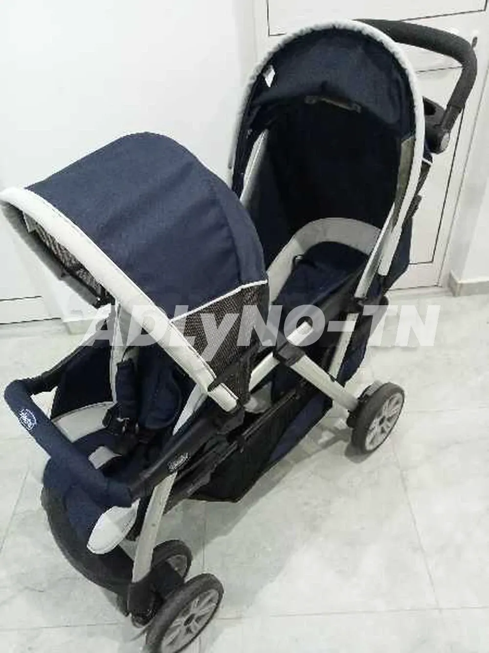 poussette Chicco double idéal pour votre jumeaux à Manouba - Photo 4