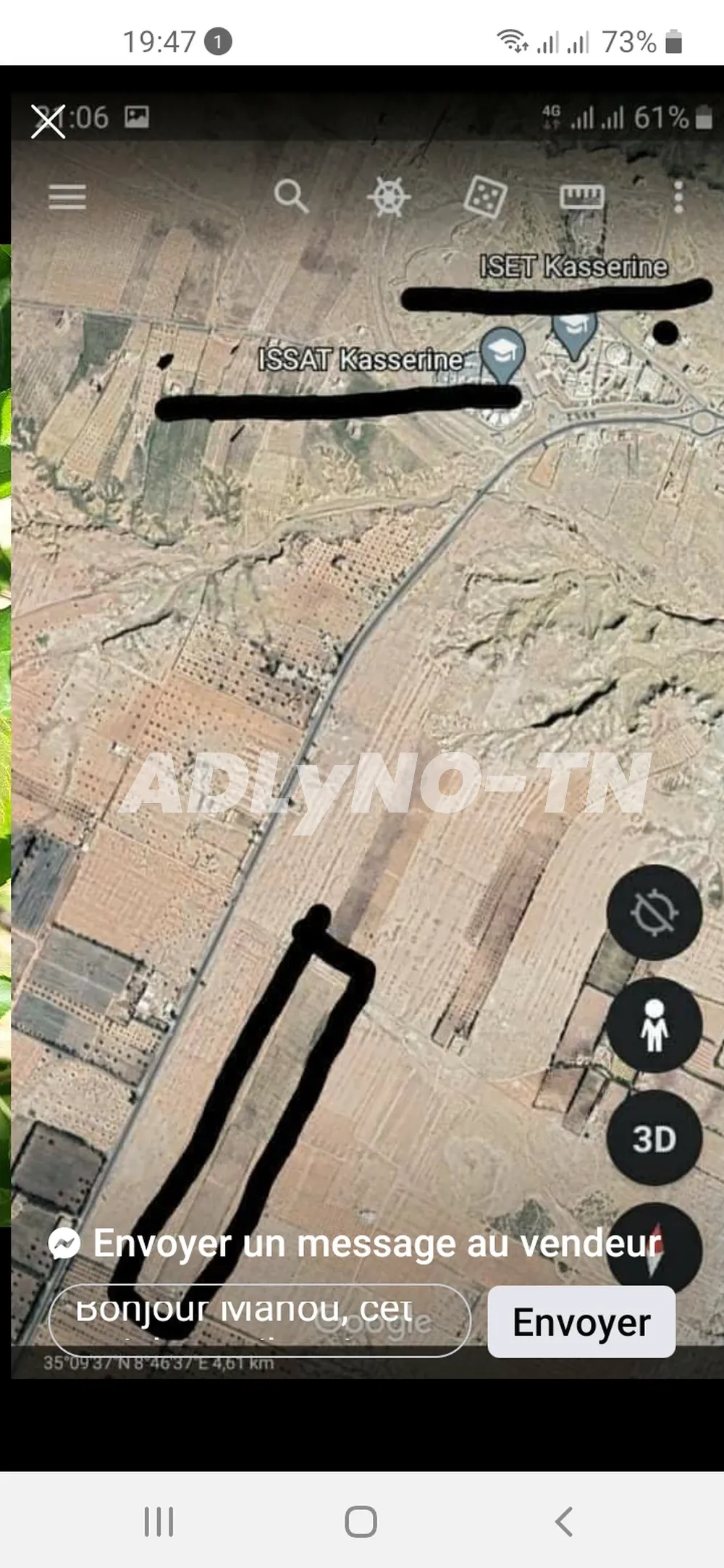  A louer local sou sol 150 m² lieu khzema zone HAMAMDI ABID 