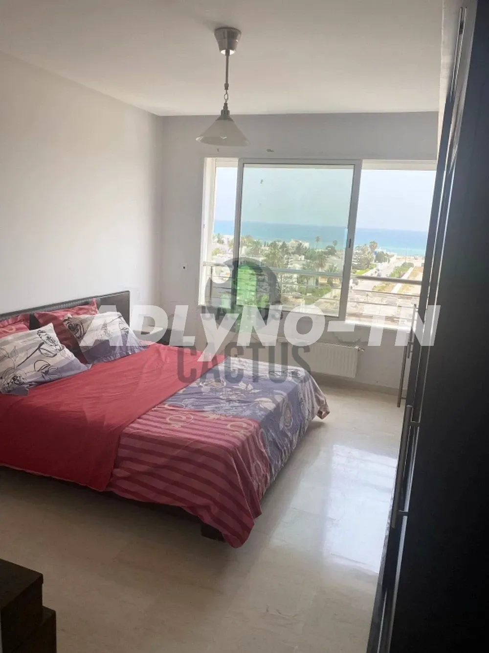Location annuelle: S+3 meublé vue sur mer à Néapolis, Nabeul. à Nabeul - Photo 8