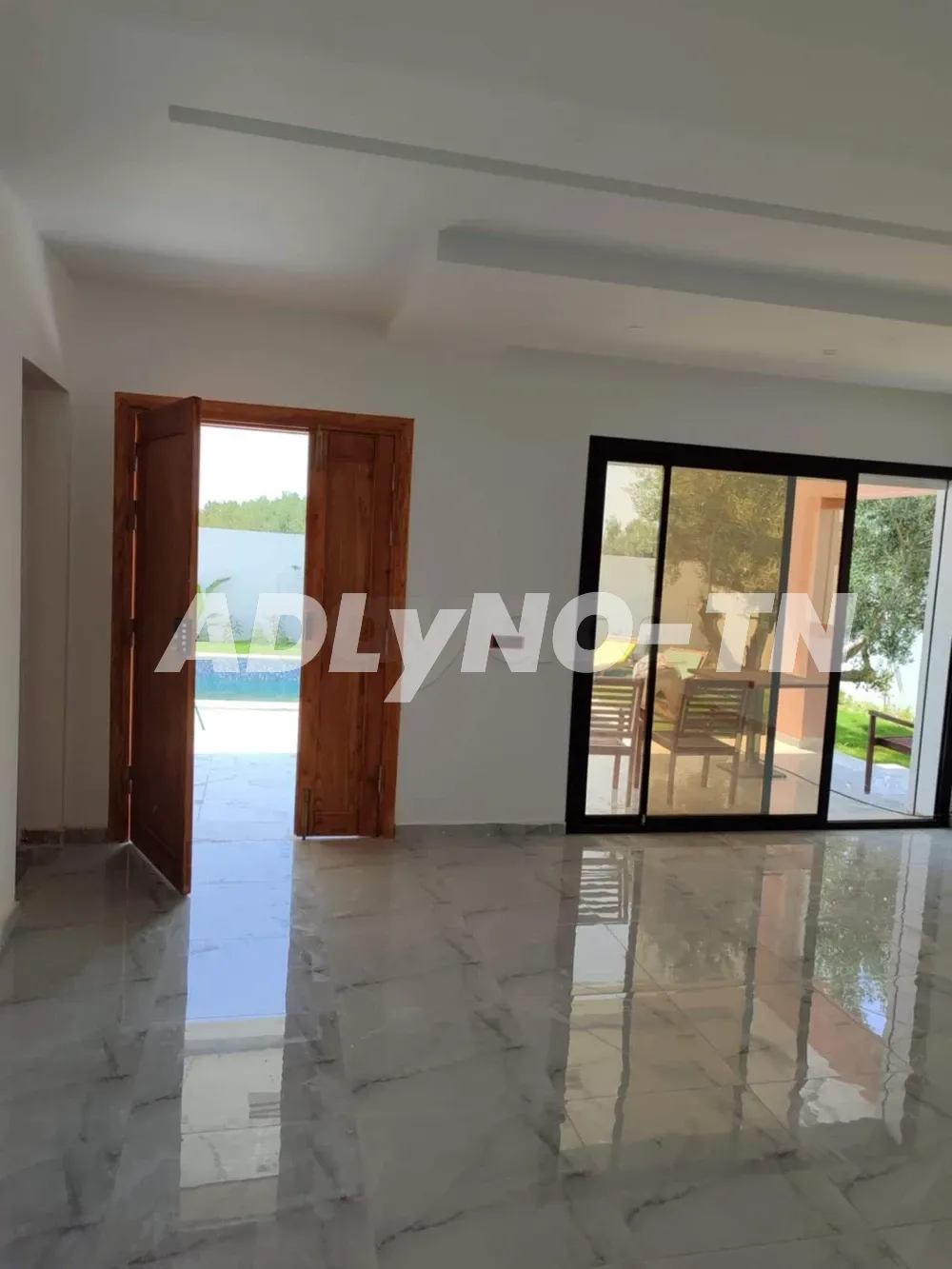 av belle villa de 700m avec piscine à hammamet sud à Nabeul - Photo 5