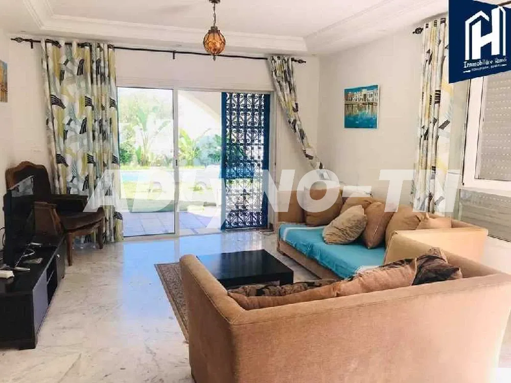 Location villa avec piscine à Hammamet Nord à Nabeul - Photo 2