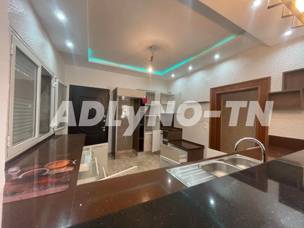 RDC s+3 avec piscine à erriadh Borej cerdia coté solimar 29757584 à Ben Arous - Photo 2