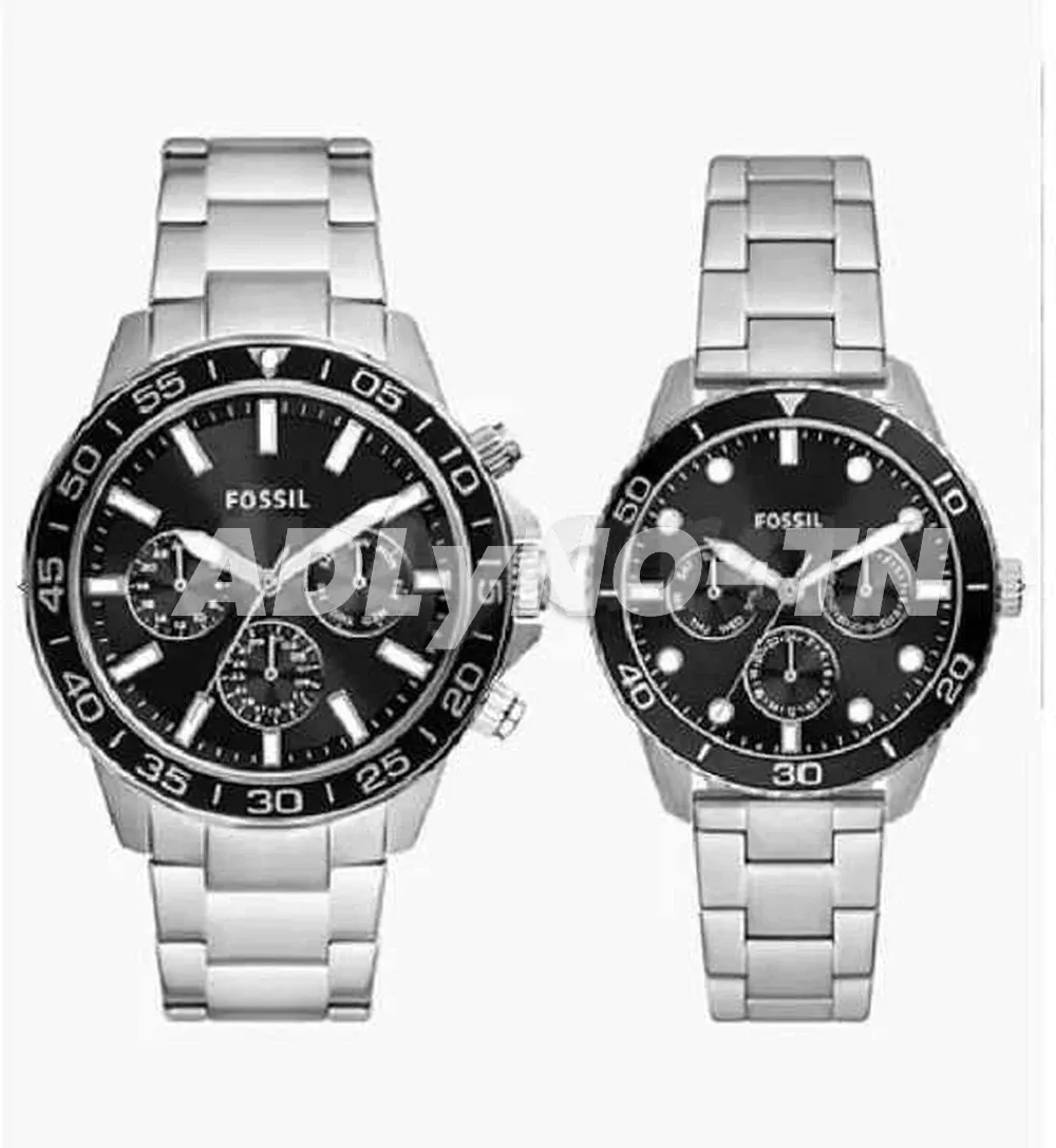 Coffret Montres Fossil pour Couple à Tunis - Photo 1