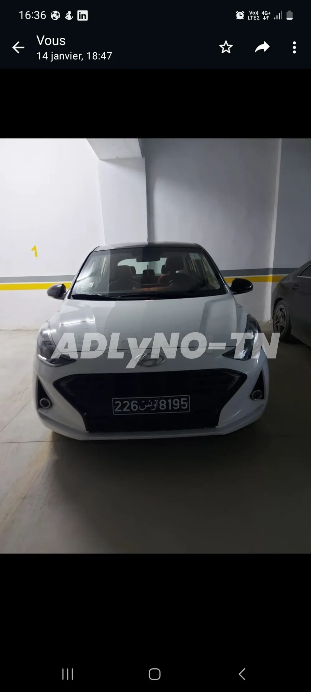 Hyundai grand i10 presque neuve à Tunis - Photo 4