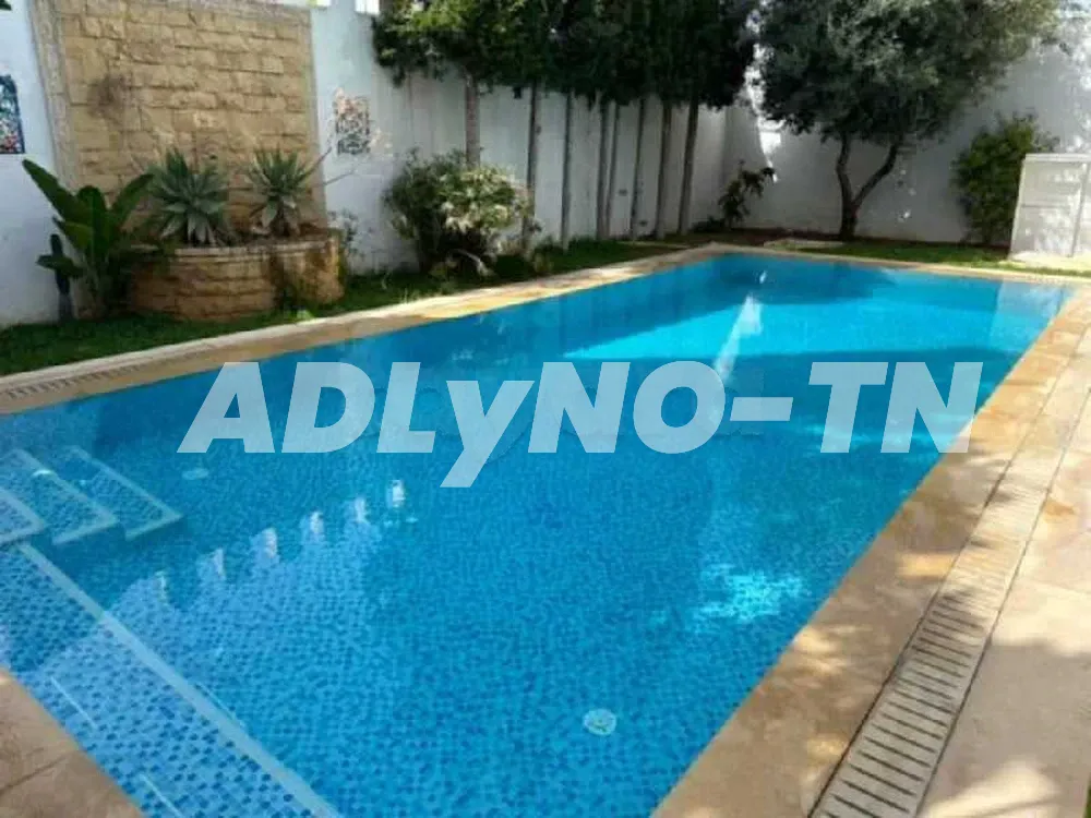 villa avec piscine hammamet nord location annuelle à Nabeul - Photo 4