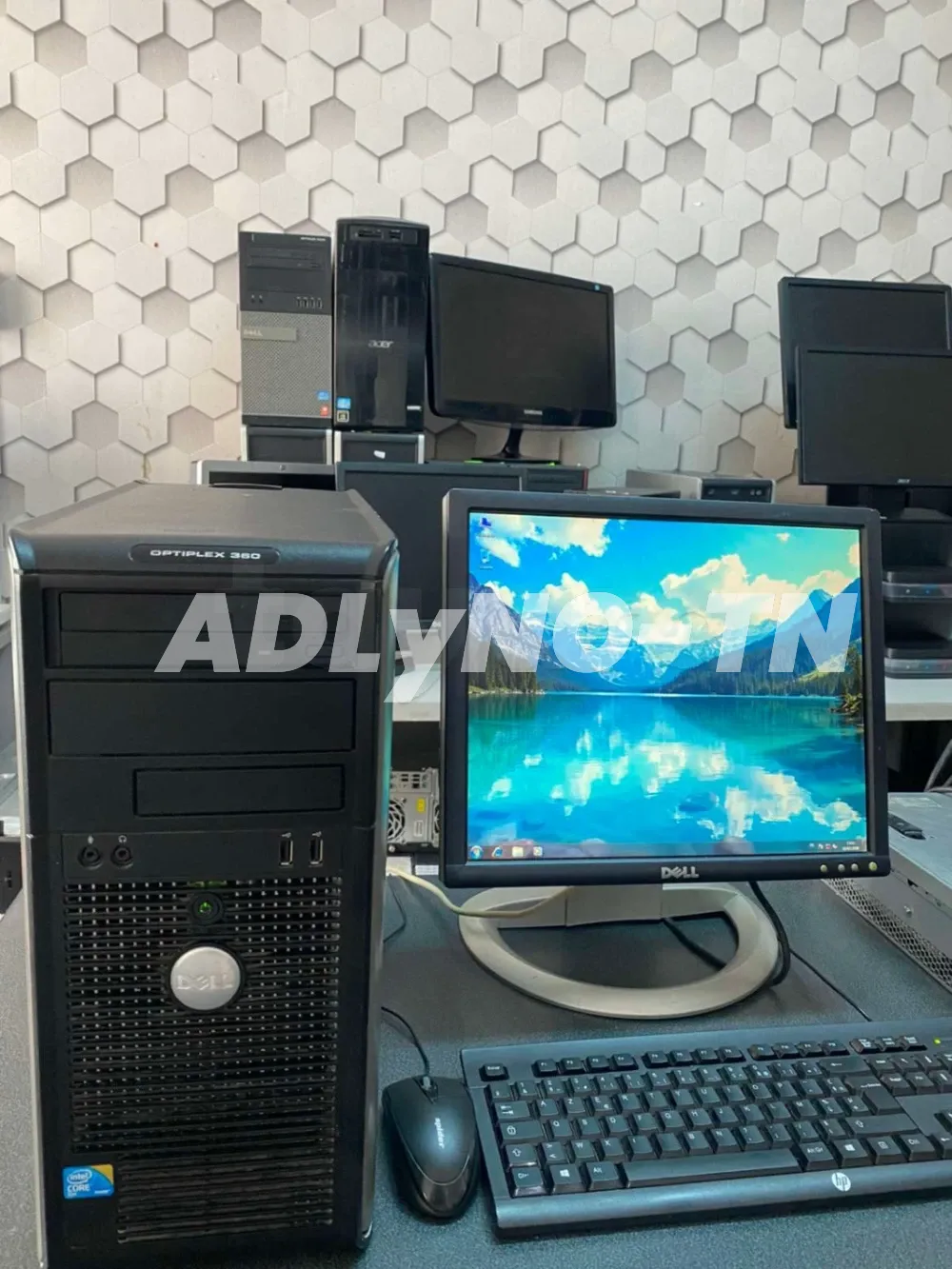 255dt PC COMPLET DELL OPTIPLEX CORE 2 DUO En PROMO ET avec garantie à Tunis - Photo 1